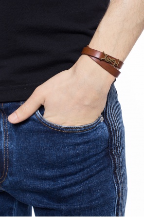Bransoleta z logo, zdjęcie 2 Bransoleta z logo od Saint Laurent